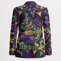 Six Seven Alligator Mardi Gras Blazer 67 Gen Alpha Slang Carnival Beads