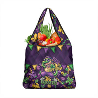 Six Seven Alligator Mardi Gras Grocery Bag 67 Gen Alpha Slang Carnival Beads
