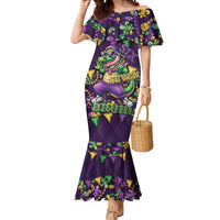 Six Seven Alligator Mardi Gras Mermaid Dress 67 Gen Alpha Slang Carnival Beads