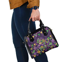 Six Seven Alligator Mardi Gras Shoulder Handbag 67 Gen Alpha Slang Carnival Beads