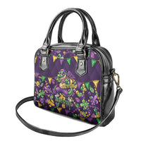 Six Seven Alligator Mardi Gras Shoulder Handbag 67 Gen Alpha Slang Carnival Beads