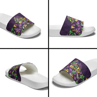 Six Seven Alligator Mardi Gras Slide Sandals 67 Gen Alpha Slang Carnival Beads