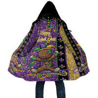 Voodoo Doll Mardi Gras Cloak Throw Me Something Mister Glitter Effect