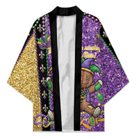Voodoo Doll Mardi Gras Kimono Throw Me Something Mister Glitter Effect