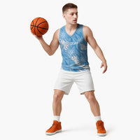 Uruguay 2026 Football Custom Basketball Jersey Vamos La Celeste Sol de Mayo Style
