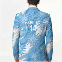 Uruguay 2026 Football Custom Blazer Vamos La Celeste Sol de Mayo Style