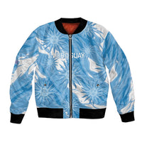 Uruguay 2026 Football Custom Bomber Jacket Vamos La Celeste Sol de Mayo Style