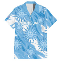 Uruguay 2026 Football Custom Hawaiian Shirt Vamos La Celeste Sol de Mayo Style
