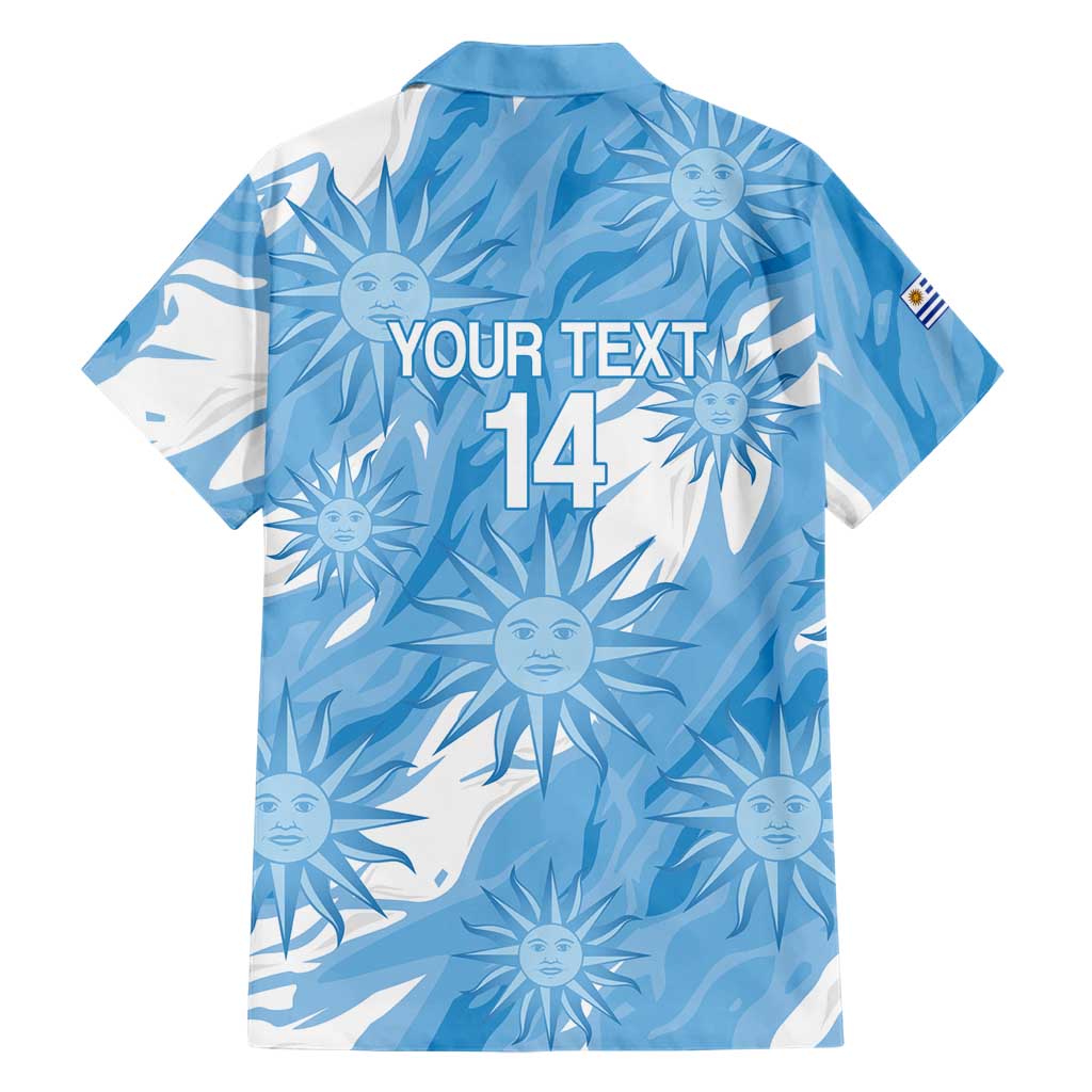 Uruguay 2026 Football Custom Hawaiian Shirt Vamos La Celeste Sol de Mayo Style