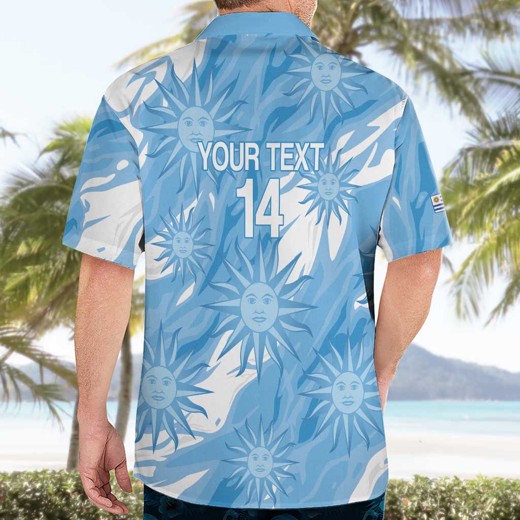 Uruguay 2026 Football Custom Hawaiian Shirt Vamos La Celeste Sol de Mayo Style