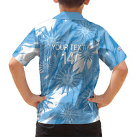 Uruguay 2026 Football Custom Hawaiian Shirt Vamos La Celeste Sol de Mayo Style