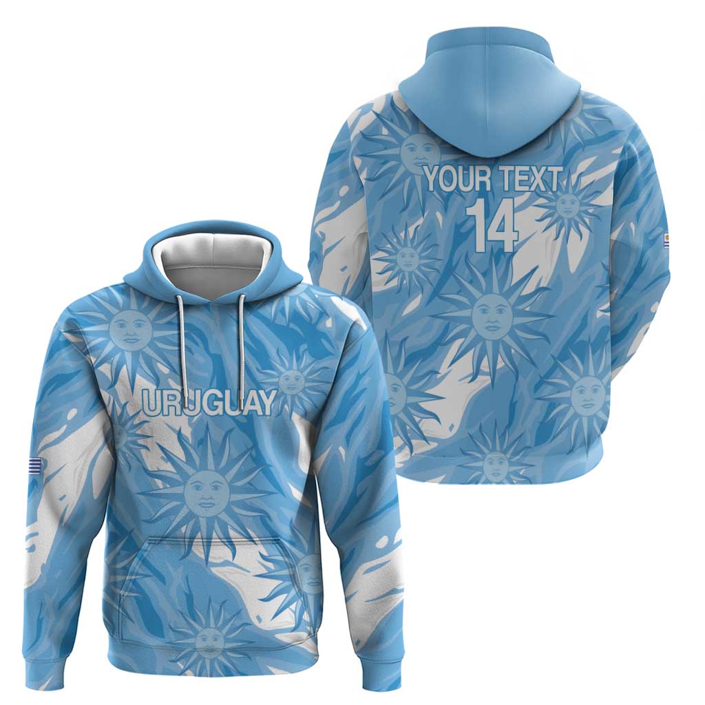 Uruguay 2026 Football Custom Hoodie Vamos La Celeste Sol de Mayo Style