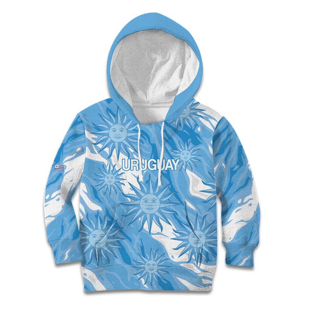 Uruguay 2026 Football Custom Kid Hoodie Vamos La Celeste Sol de Mayo Style