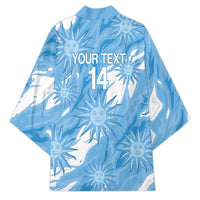 Uruguay 2026 Football Custom Kimono Vamos La Celeste Sol de Mayo Style