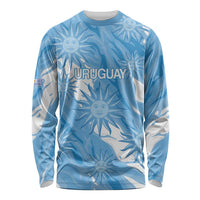 Uruguay 2026 Football Custom Long Sleeve Shirt Vamos La Celeste Sol de Mayo Style