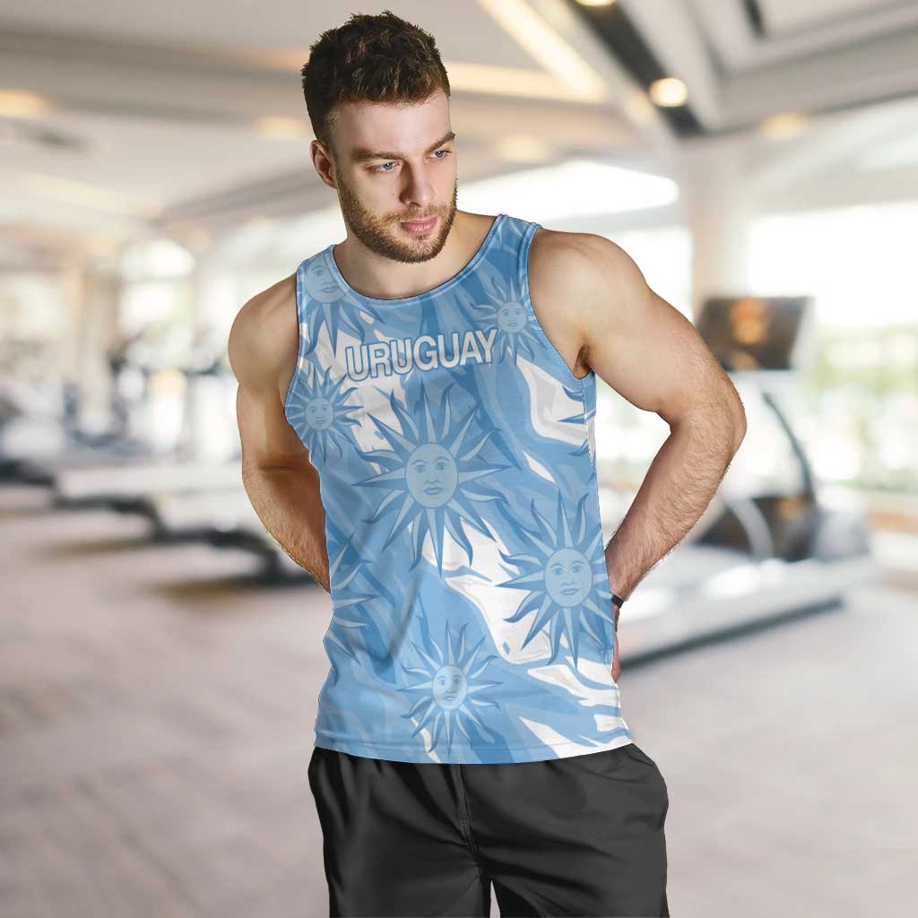 Uruguay 2026 Football Custom Men Tank Top Vamos La Celeste Sol de Mayo Style
