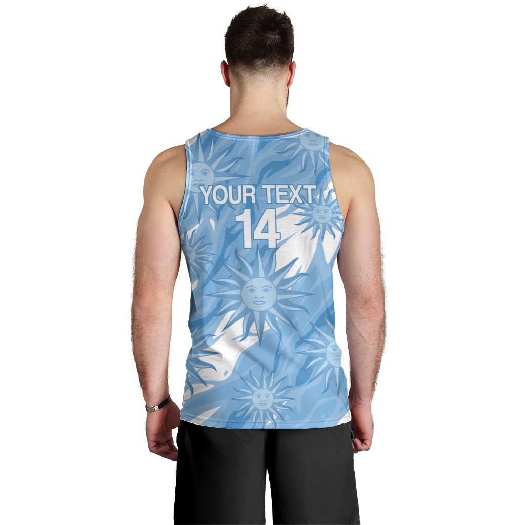 Uruguay 2026 Football Custom Men Tank Top Vamos La Celeste Sol de Mayo Style