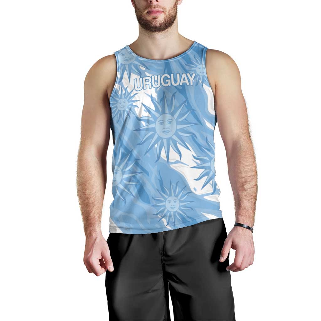 Uruguay 2026 Football Custom Men Tank Top Vamos La Celeste Sol de Mayo Style