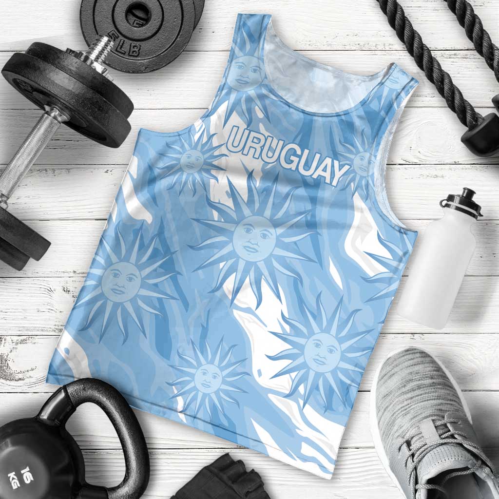 Uruguay 2026 Football Custom Men Tank Top Vamos La Celeste Sol de Mayo Style