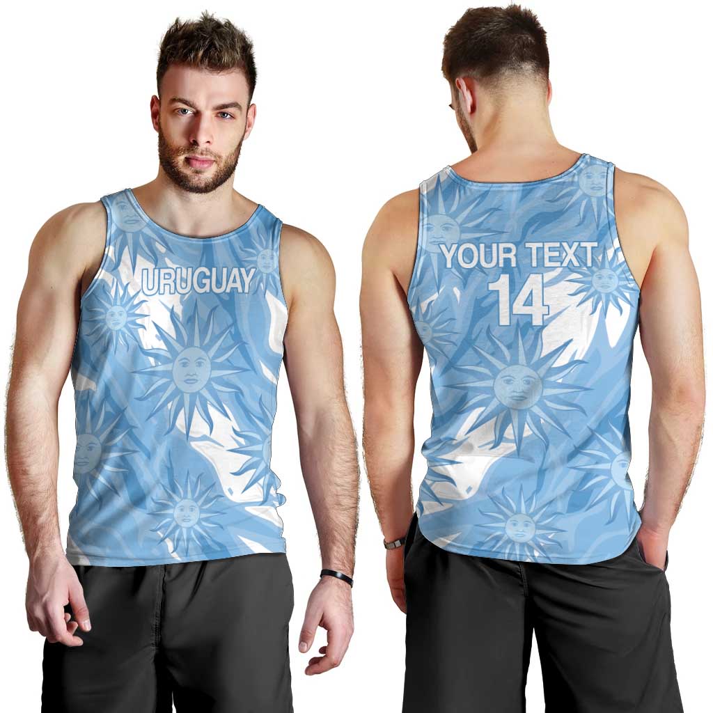 Uruguay 2026 Football Custom Men Tank Top Vamos La Celeste Sol de Mayo Style