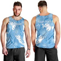 Uruguay 2026 Football Custom Men Tank Top Vamos La Celeste Sol de Mayo Style
