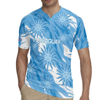 Uruguay 2026 Football Custom Rugby Jersey Vamos La Celeste Sol de Mayo Style