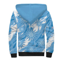 Uruguay 2026 Football Custom Sherpa Hoodie Vamos La Celeste Sol de Mayo Style