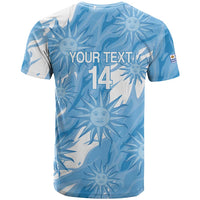 Uruguay 2026 Football Custom T Shirt Vamos La Celeste Sol de Mayo Style