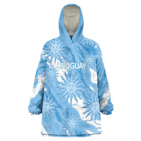 Uruguay 2026 Football Custom Wearable Blanket Hoodie Vamos La Celeste Sol de Mayo Style
