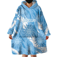 Uruguay 2026 Football Custom Wearable Blanket Hoodie Vamos La Celeste Sol de Mayo Style