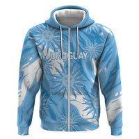 Uruguay 2026 Football Custom Zip Hoodie Vamos La Celeste Sol de Mayo Style