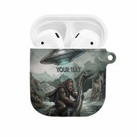Bigfoot Loch Ness Monster UFO Believe Personalized AirPods Case World Cryptids Gothic Style