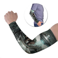 Bigfoot Loch Ness Monster UFO Believe Personalized Arm Sleeves World Cryptids Gothic Style