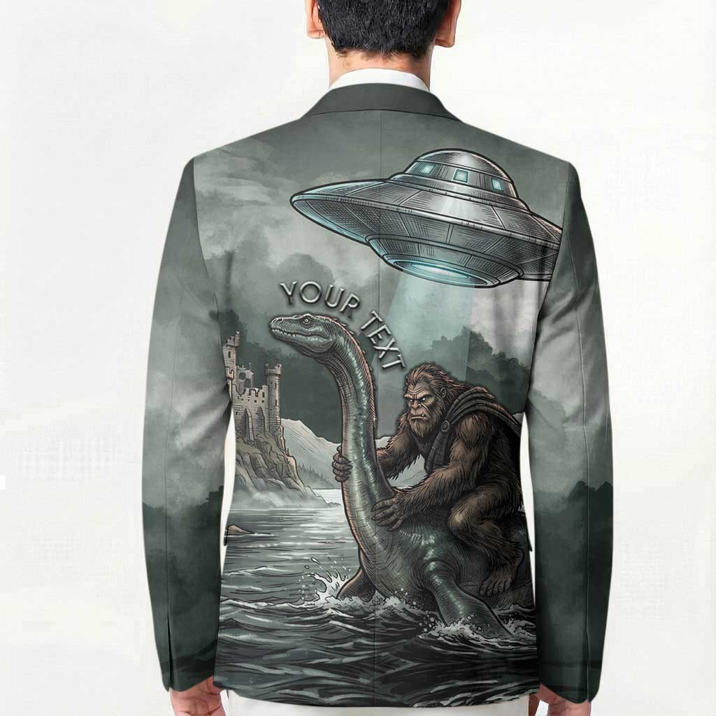 Bigfoot Loch Ness Monster UFO Believe Personalized Blazer World Cryptids Gothic Style