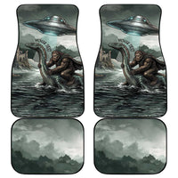Bigfoot Loch Ness Monster UFO Believe Personalized Car Mats World Cryptids Gothic Style