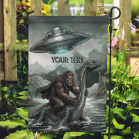 Bigfoot Loch Ness Monster UFO Believe Personalized Garden Flag World Cryptids Gothic Style