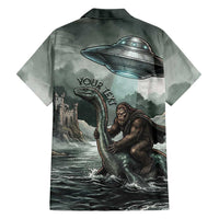 Bigfoot Loch Ness Monster UFO Believe Personalized Hawaiian Shirt World Cryptids Gothic Style
