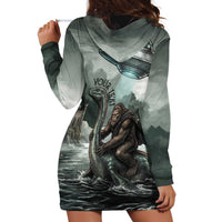 Bigfoot Loch Ness Monster UFO Believe Personalized Hoodie Dress World Cryptids Gothic Style