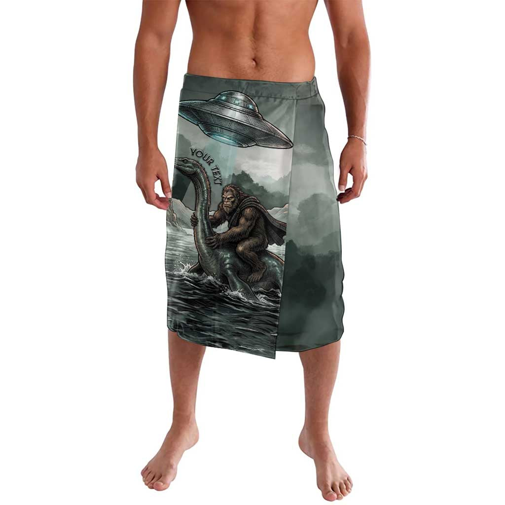Bigfoot Loch Ness Monster UFO Believe Personalized Lavalava World Cryptids Gothic Style