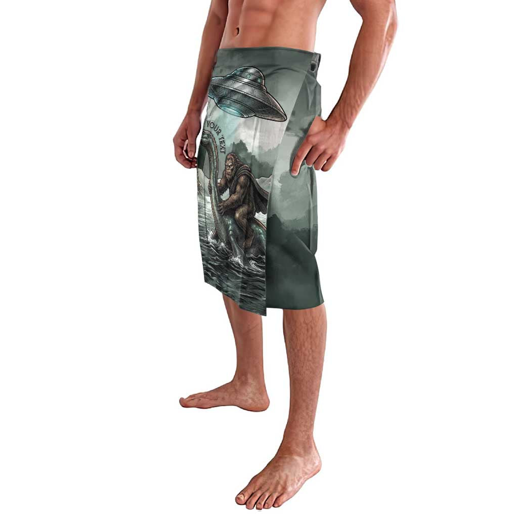 Bigfoot Loch Ness Monster UFO Believe Personalized Lavalava World Cryptids Gothic Style