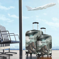 Bigfoot Loch Ness Monster UFO Believe Personalized Luggage Cover World Cryptids Gothic Style