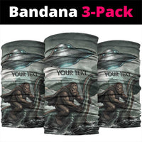 Bigfoot Loch Ness Monster UFO Believe Personalized Neck Gaiter World Cryptids Gothic Style