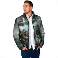 Bigfoot Loch Ness Monster UFO Believe Personalized Padded Jacket World Cryptids Gothic Style