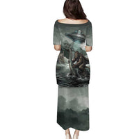 Bigfoot Loch Ness Monster UFO Believe Personalized Puletasi World Cryptids Gothic Style