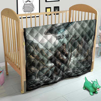 Bigfoot Loch Ness Monster UFO Believe Personalized Quilt World Cryptids Gothic Style