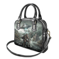 Bigfoot Loch Ness Monster UFO Believe Personalized Shoulder Handbag World Cryptids Gothic Style