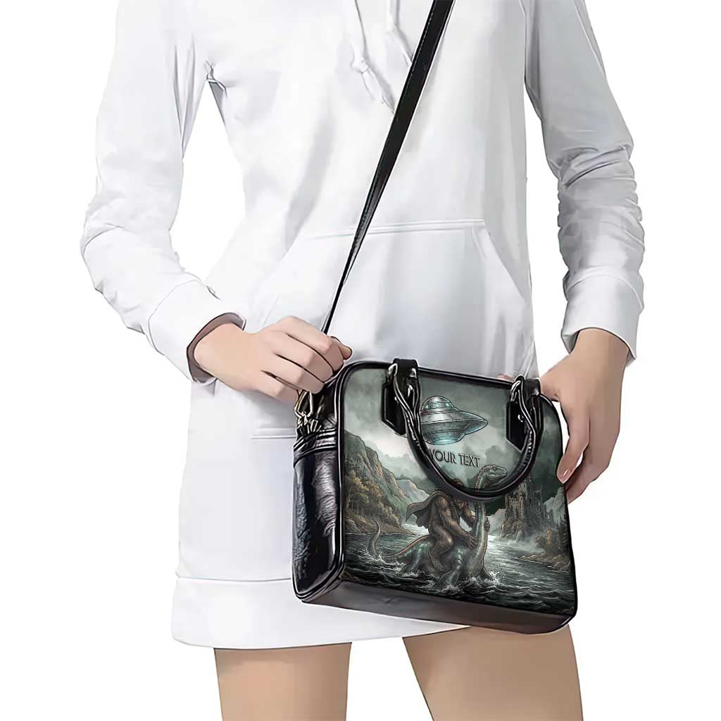 Bigfoot Loch Ness Monster UFO Believe Personalized Shoulder Handbag World Cryptids Gothic Style