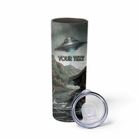 Bigfoot Loch Ness Monster UFO Believe Personalized Skinny Tumbler World Cryptids Gothic Style