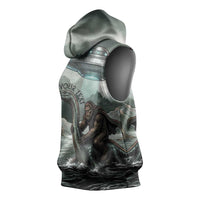 Bigfoot Loch Ness Monster UFO Believe Personalized Sleeveless Hoodie World Cryptids Gothic Style
