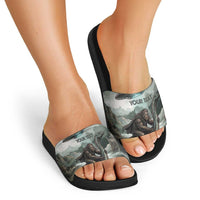 Bigfoot Loch Ness Monster UFO Believe Personalized Slide Sandals World Cryptids Gothic Style
